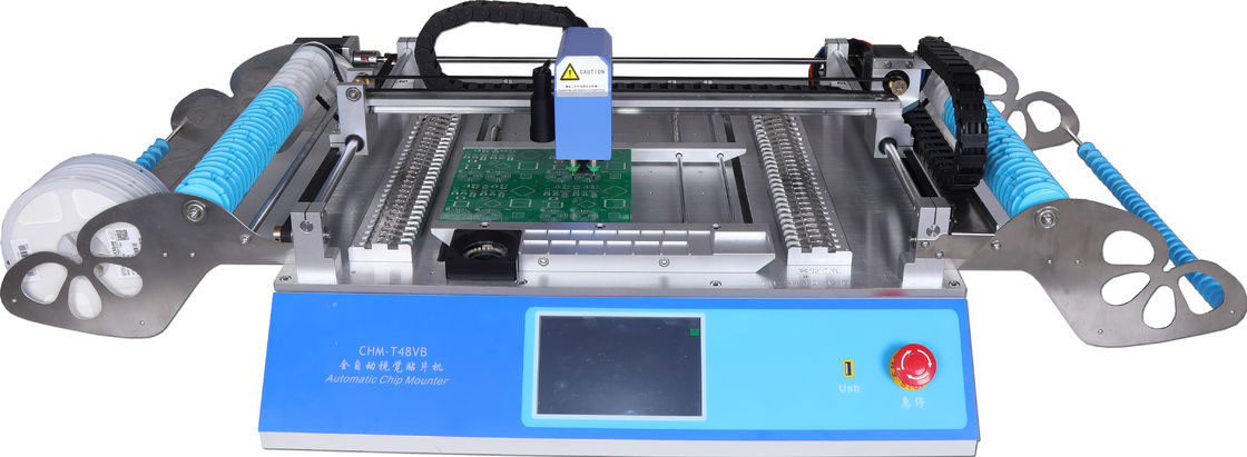 4 Nozzles Dual Cameras Table Top PCB Pick And Place Machine